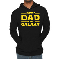 Best Dad In The Galaxy Lightweight Hoodie | Artistshot