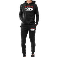 Dad And Pops My Favorite People Calls Me Pops Grandpa Hoodie & Jogger Set | Artistshot