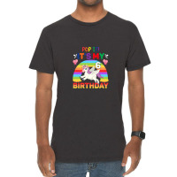 Pop It Fidget 6th Birthday Unicorn Girl Gift Vintage T-shirt | Artistshot