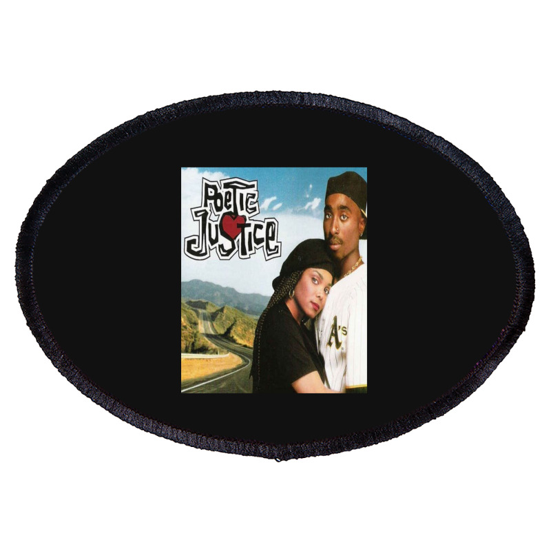 Poetic Justice Oval Patch | Artistshot