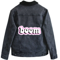 Boom Relaxed Fit Unisex Sherpa-lined Denim Jacket | Artistshot