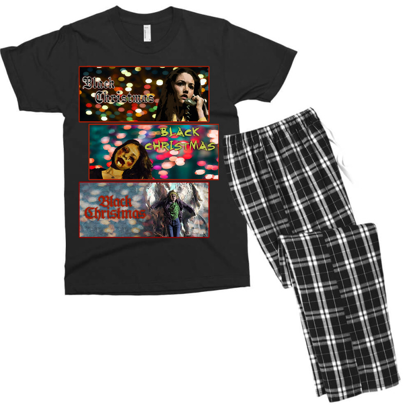 Black Christmas Black Christmas Black Christmas Men's T-shirt Pajama Set | Artistshot