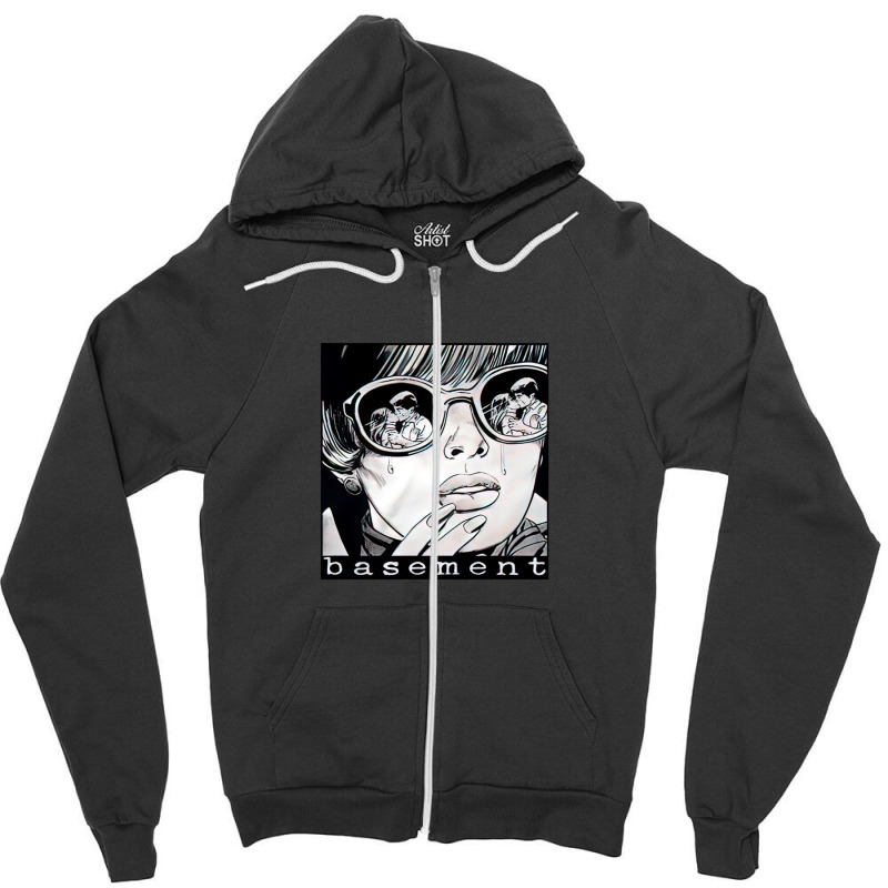 Broken Heart Crying Zipper Hoodie | Artistshot