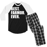 Best Farmor Ever Swedish Grandmother Men's 3/4 Sleeve Pajama Set | Artistshot