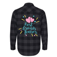 Best Friends Forever Bff Flannel Shirt | Artistshot