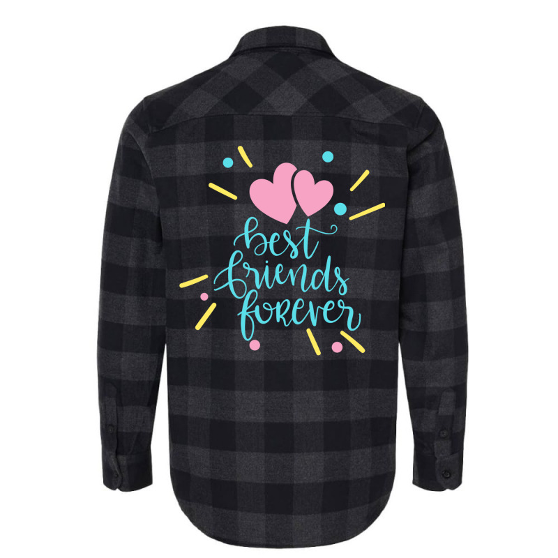 Best Friends Forever Bff Flannel Shirt | Artistshot