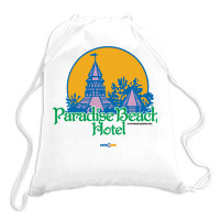 Paradise Beach Hotel   Thunder In Paradise Drawstring Bags | Artistshot