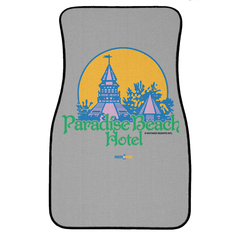 Paradise Beach Hotel   Thunder In Paradise Front Car Mat | Artistshot