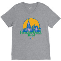 Paradise Beach Hotel   Thunder In Paradise V-neck Tee | Artistshot