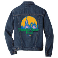 Paradise Beach Hotel   Thunder In Paradise Men Denim Jacket | Artistshot