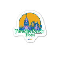 Paradise Beach Hotel   Thunder In Paradise Sticker | Artistshot