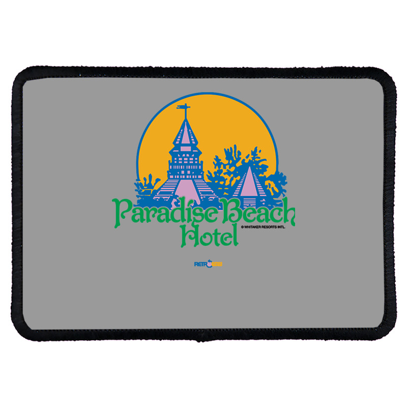 Paradise Beach Hotel   Thunder In Paradise Rectangle Patch | Artistshot