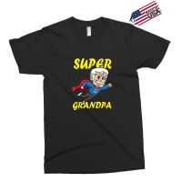 Super Grandpa Funny Grandfather Superhero Exclusive T-shirt | Artistshot