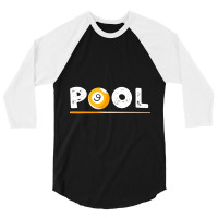 Billiards Pool 9 Player 3/4 Sleeve Shirt | Artistshot