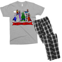 Super Bunny Squad Men's T-shirt Pajama Set | Artistshot