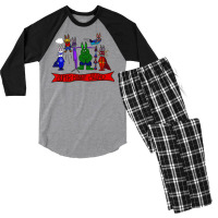 Super Bunny Squad Men's 3/4 Sleeve Pajama Set | Artistshot