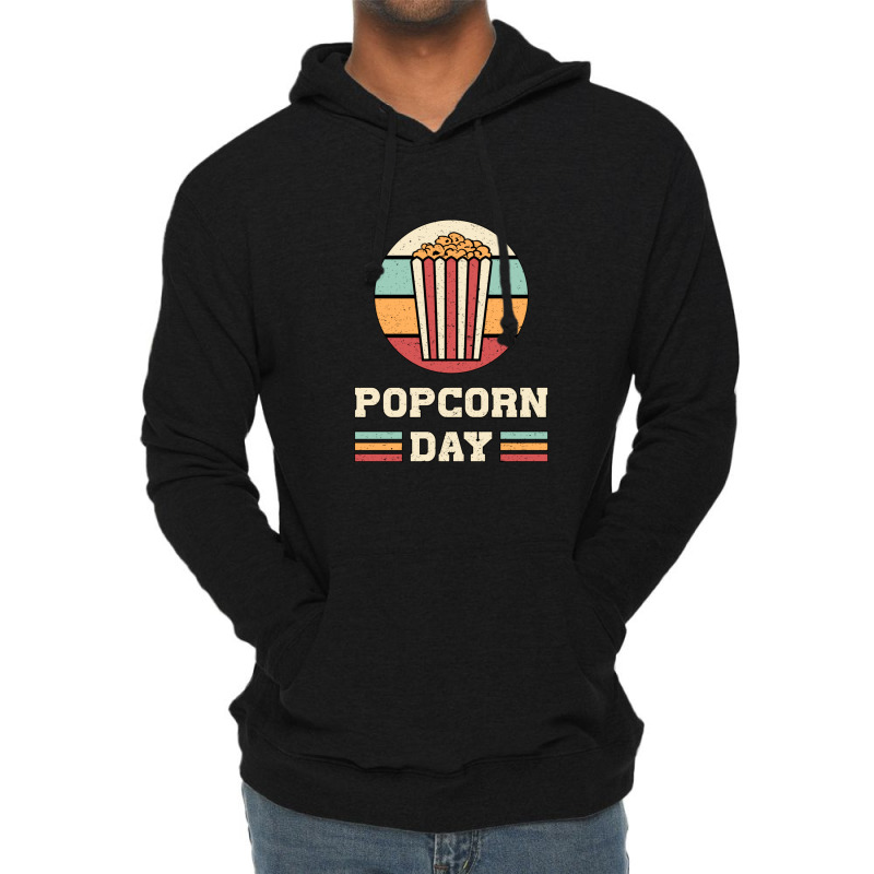 Cinema Popcorn Day Movie Snack Pop Film Gift Idea Lightweight Hoodie | Artistshot