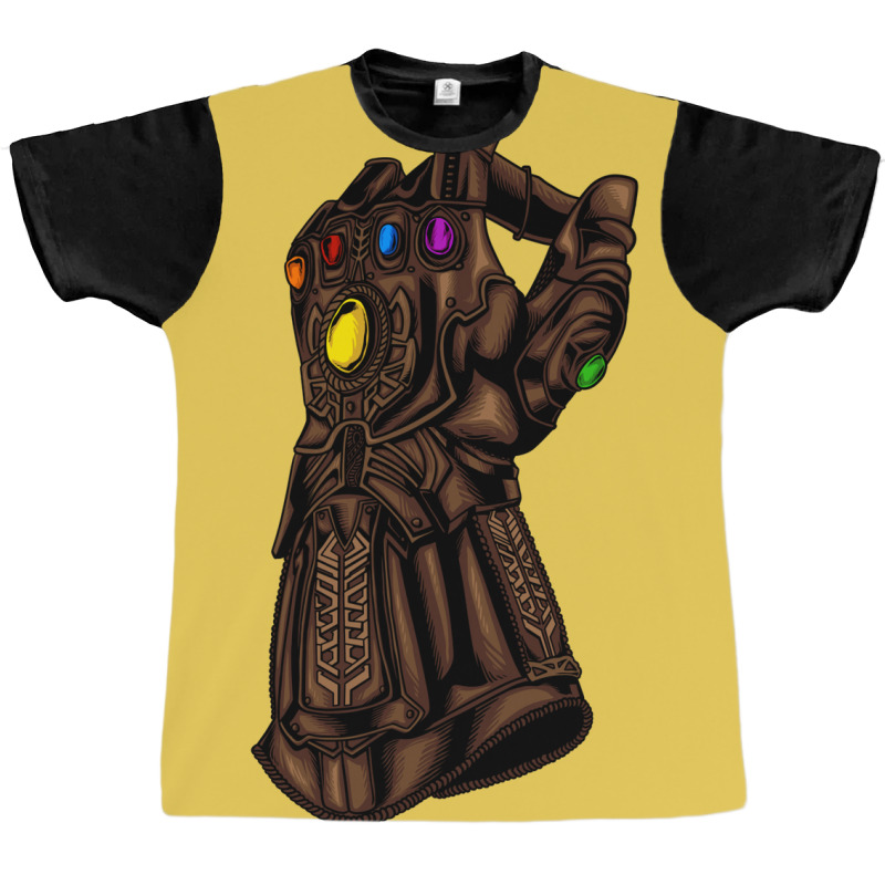 Infinity Gauntlet Snap! (infinity War Reference) Graphic T-shirt by mashakreejaw | Artistshot