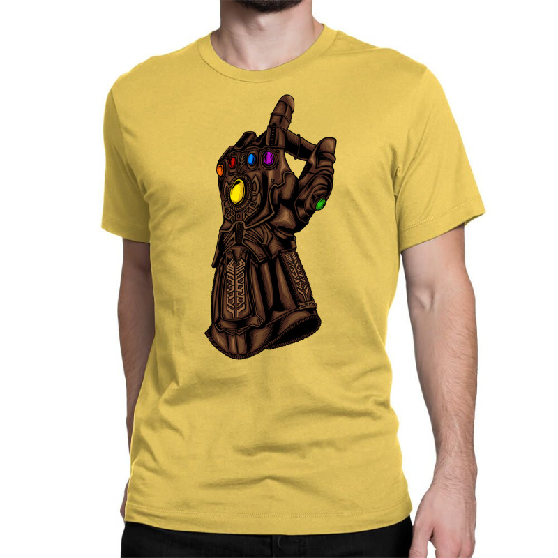 Infinity Gauntlet Snap! (infinity War Reference) Classic T-shirt by mashakreejaw | Artistshot