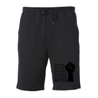 Black Lives Matter Fleece Short | Artistshot