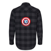 Superhero  10th Birthday 10 Years Old  Kids Gift Flannel Shirt | Artistshot