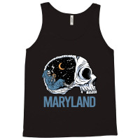 Chilling Skeleton Maryland Tank Top | Artistshot