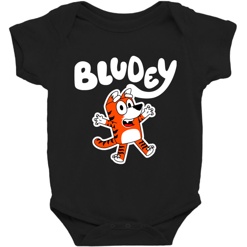 Bludey! Orange Variation A Baby Bodysuit by samplesend0 | Artistshot