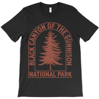 Black Canyon National Park Colorado Vintage Tree T-shirt | Artistshot