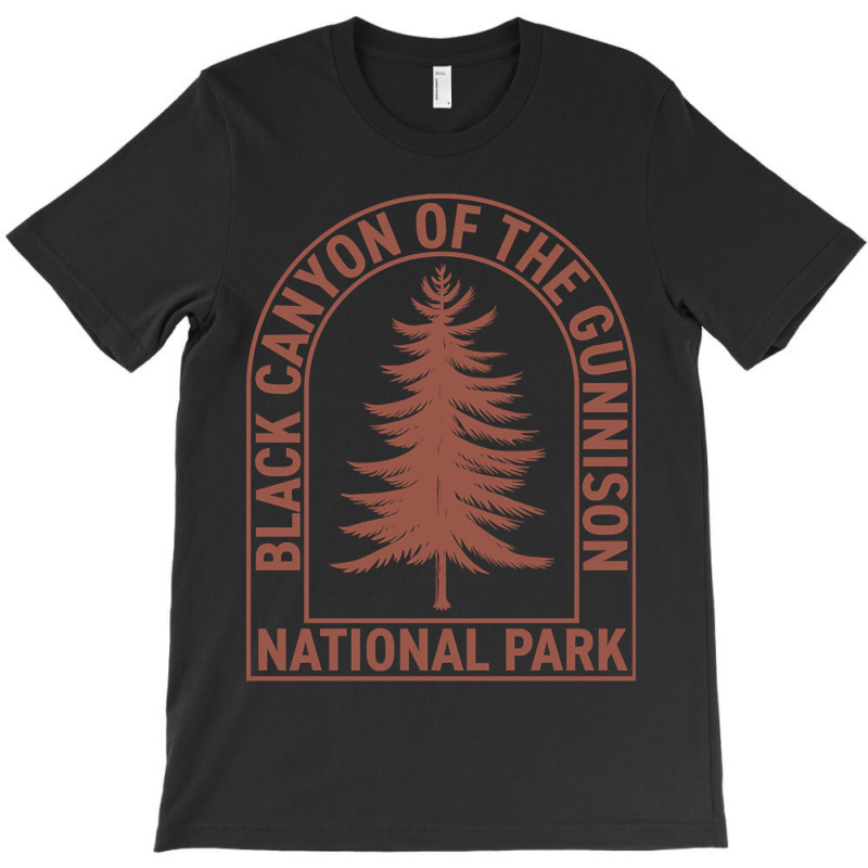 Black Canyon National Park Colorado Vintage Tree T-shirt | Artistshot