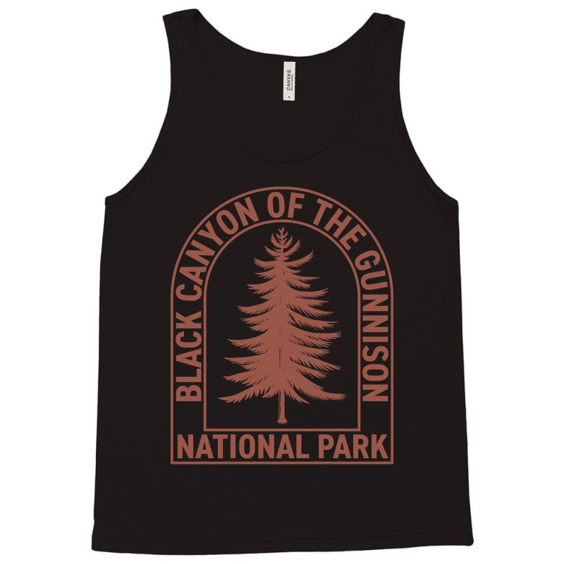 Black Canyon National Park Colorado Vintage Tree Tank Top | Artistshot