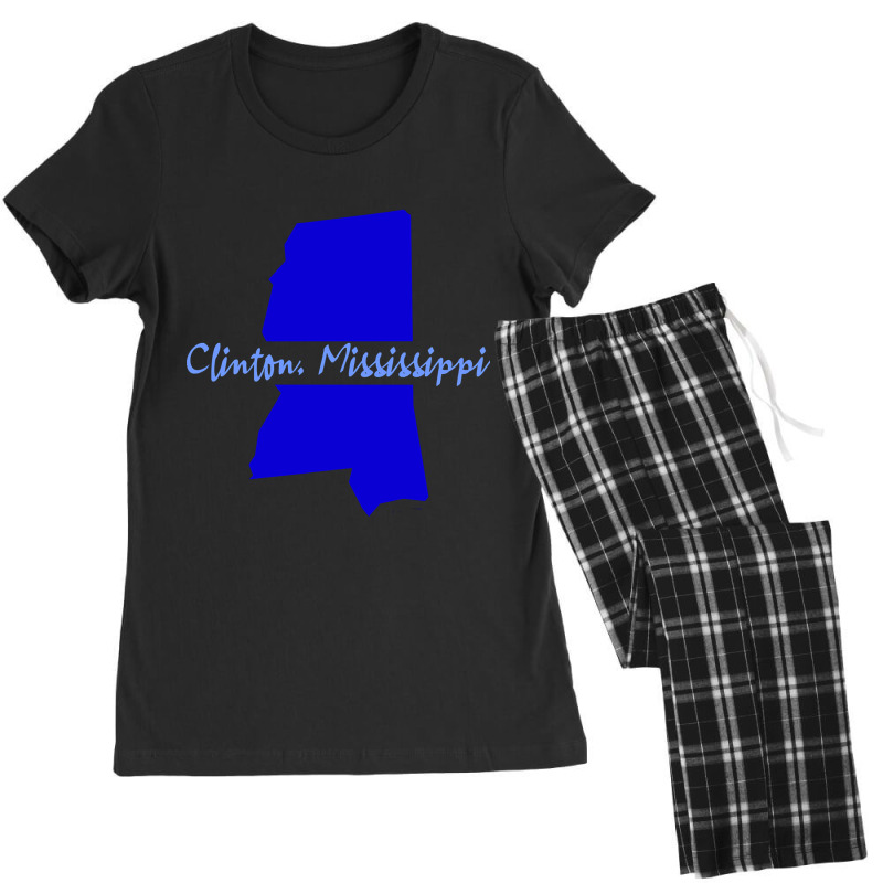 Clinton Mississippi Women's Pajamas Set by nuanceteams169 | Artistshot