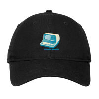 Black Midi Adjustable Cap | Artistshot