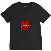 Superhero Big Sis V-neck Tee | Artistshot