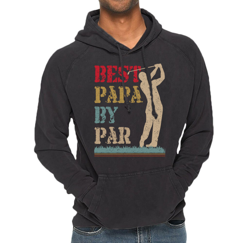 Best Papa By Par Golf T Shirt Vintage Hoodie | Artistshot