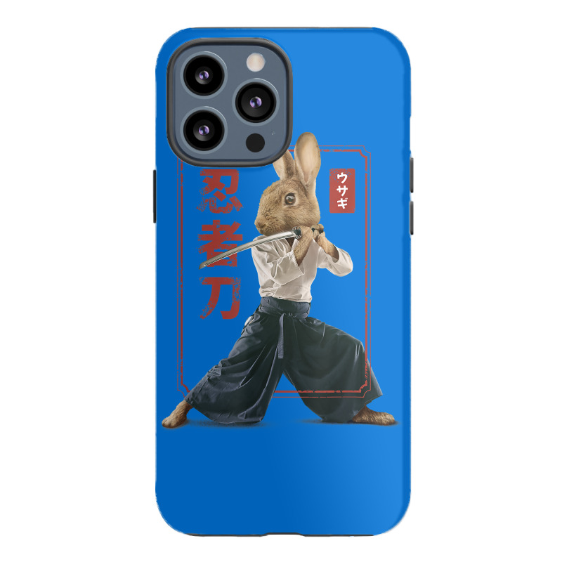 Japanese Samurai Ninja Bunny Rabbit Kawaii Tattoo Graphic Iphone 13 Pro Max Case | Artistshot