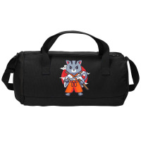 Japanese Samurai Ninja Cat Kawaii Anime Duffel Bag | Artistshot