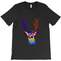 Deer With Pop Art Style T-shirt | Artistshot