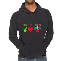 Peace Love Bocce Ball Vintage Hoodie | Artistshot