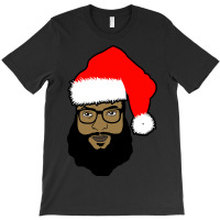 Black Santa T-shirt | Artistshot