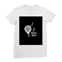 Modest Mouse Good News Before The Ship Sank Combined Album Covers (dar Ladies Fitted T-shirt | Artistshot