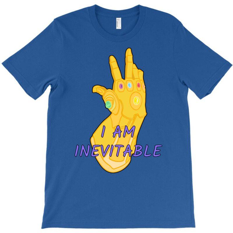 Thanos   I Am Inevitable T-Shirt by zealotperkkao | Artistshot