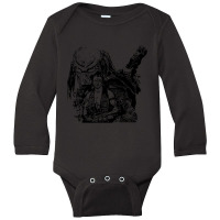 Predator Long Sleeve Baby Bodysuit | Artistshot