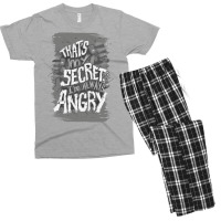 That's My Secret! I'm Always Angry! Men's T-shirt Pajama Set | Artistshot