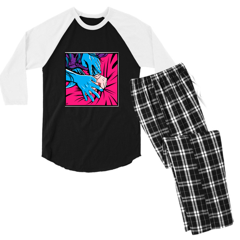 Heroes Love Xii Men's 3/4 Sleeve Pajama Set | Artistshot