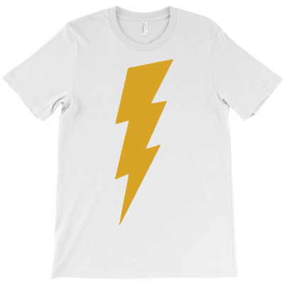 Lightning Bolt Camera Flash T-shirt Designed By Mdk Art