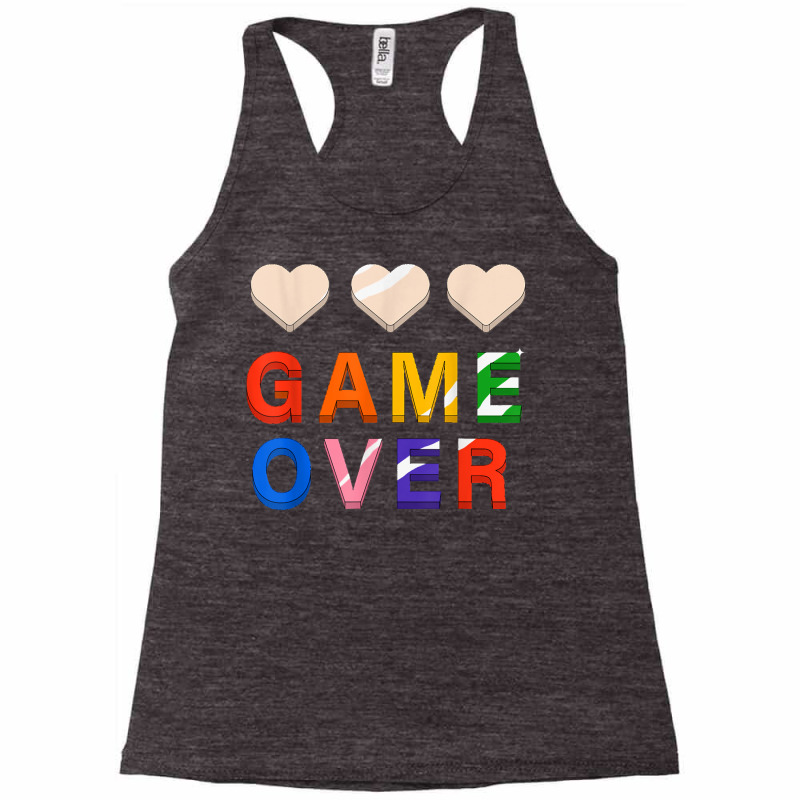 Game Over Vintage Retro Video Games Gaming Gift Arcade T Shirt 1356 Racerback Tank by akmadfahafd | Artistshot