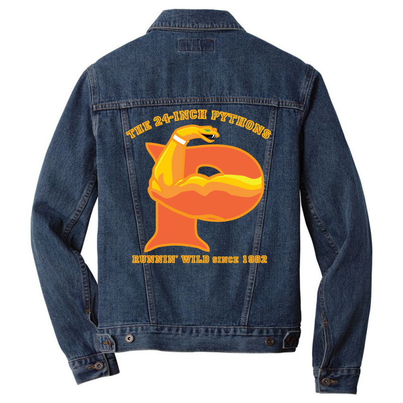 The 24 Inch Pythons Men Denim Jacket by zealotperkkao | Artistshot