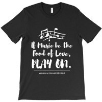 Famous Music Quotes Or Musical Quotes (white Version) Classic T-shirt | Artistshot