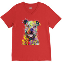 Beware Of Pit Bulls They  Will Steal Your Heart V-neck Tee | Artistshot