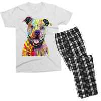 Beware Of Pit Bulls They  Will Steal Your Heart Men's T-shirt Pajama Set | Artistshot